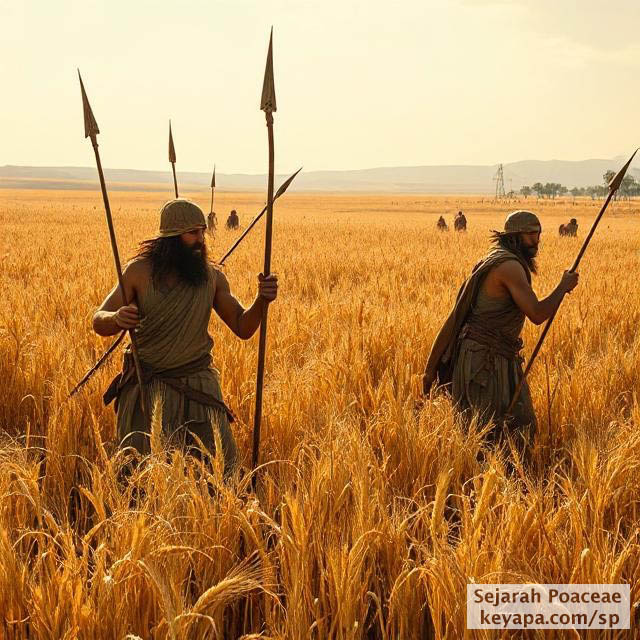 How grasses directed and shaped human evolution