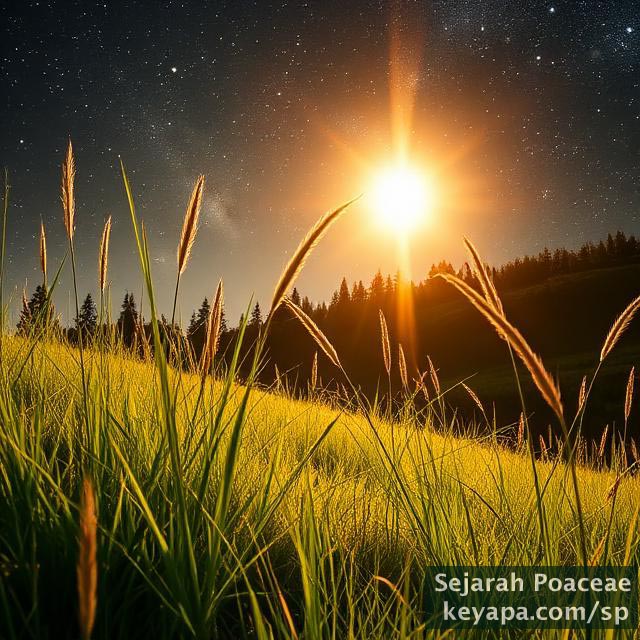 Grasses after dinosaur-killing asteroid hit.