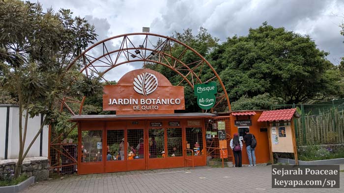 Jardin Botanico at La Catalina park, Quito, Ecuador.